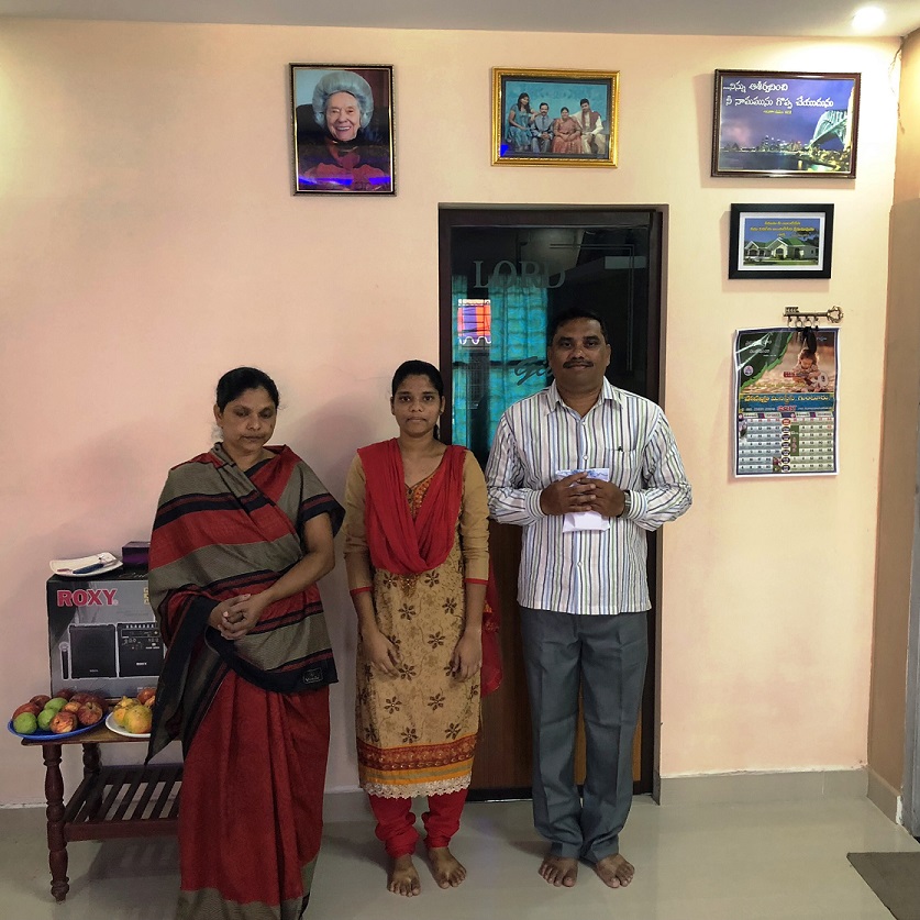 Christ Gospel India District Elder and Family